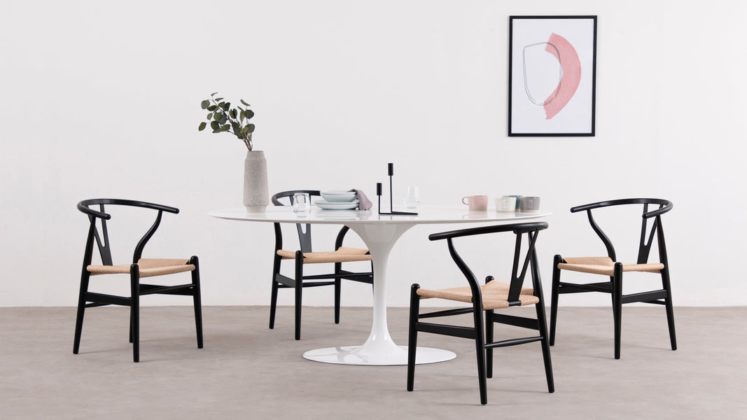 ÖnskanBlack with Natural Seat