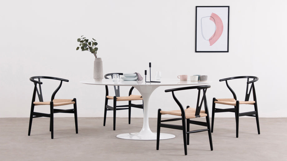 ÖnskanBlack with Natural Seat