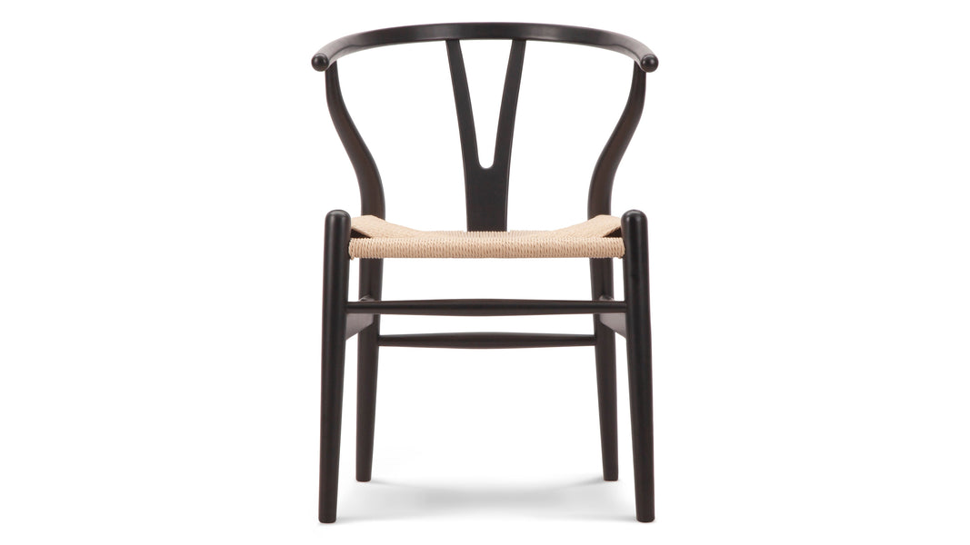 ÖnskanBlack with Natural Seat