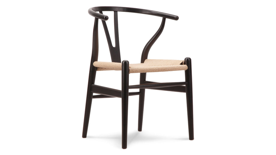 ÖnskanBlack with Natural Seat
