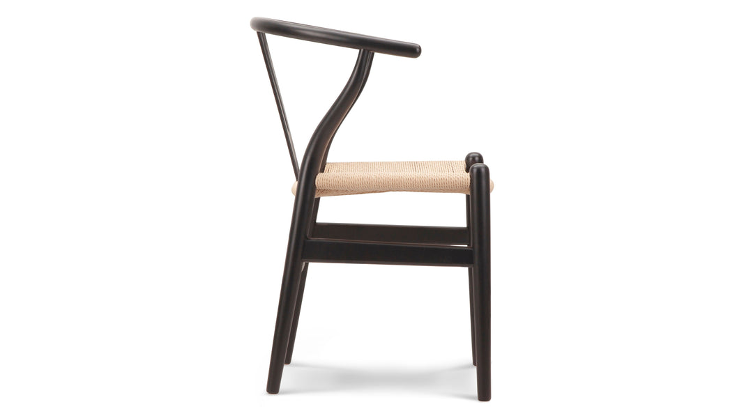 ÖnskanBlack with Natural Seat