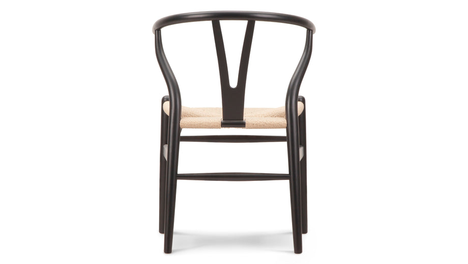ÖnskanBlack with Natural Seat