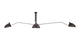 Mouille Ceiling - Black - Image 1