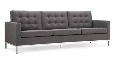 Florence - Dark Gray Wool - Image 2