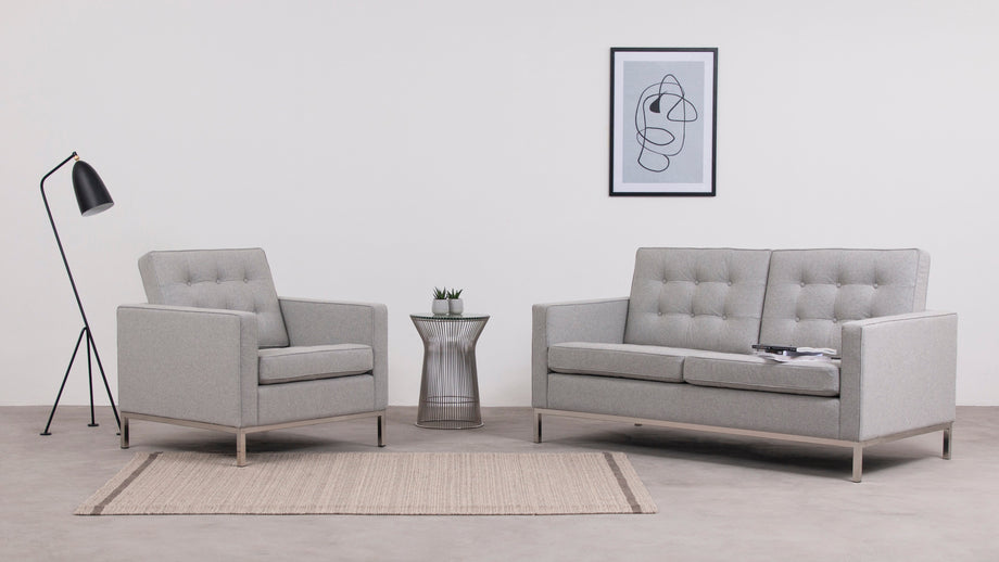 FlorenciaLight Gray Wool