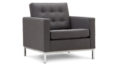 Florence - Dark Gray Wool - Image 2