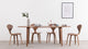 Norman - Norman - Norman Oval Dining Table, Walnut - Image 6