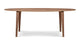 Norman - Norman - Norman Oval Dining Table, Walnut - Image 1