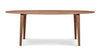 Norman - Norman - Norman Oval Dining Table, Walnut - Image 1