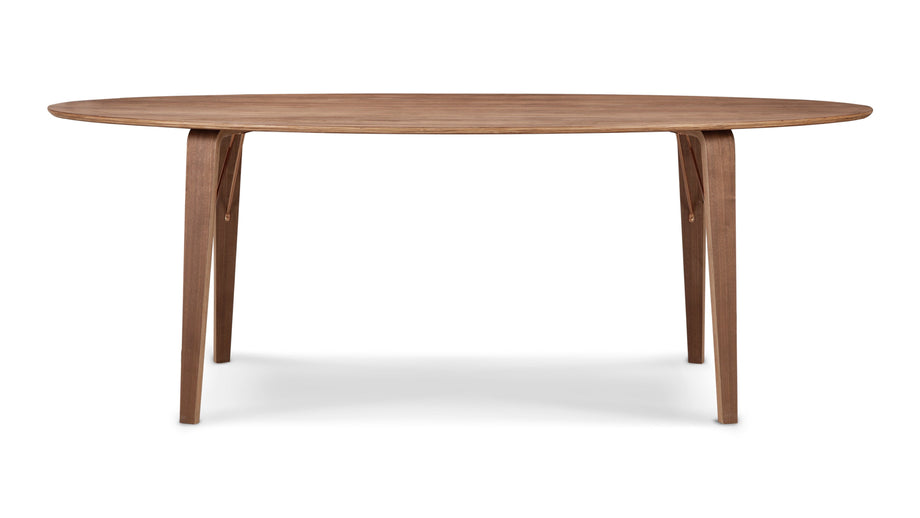 normannischNorman - Norman Oval Dining Table, Walnut