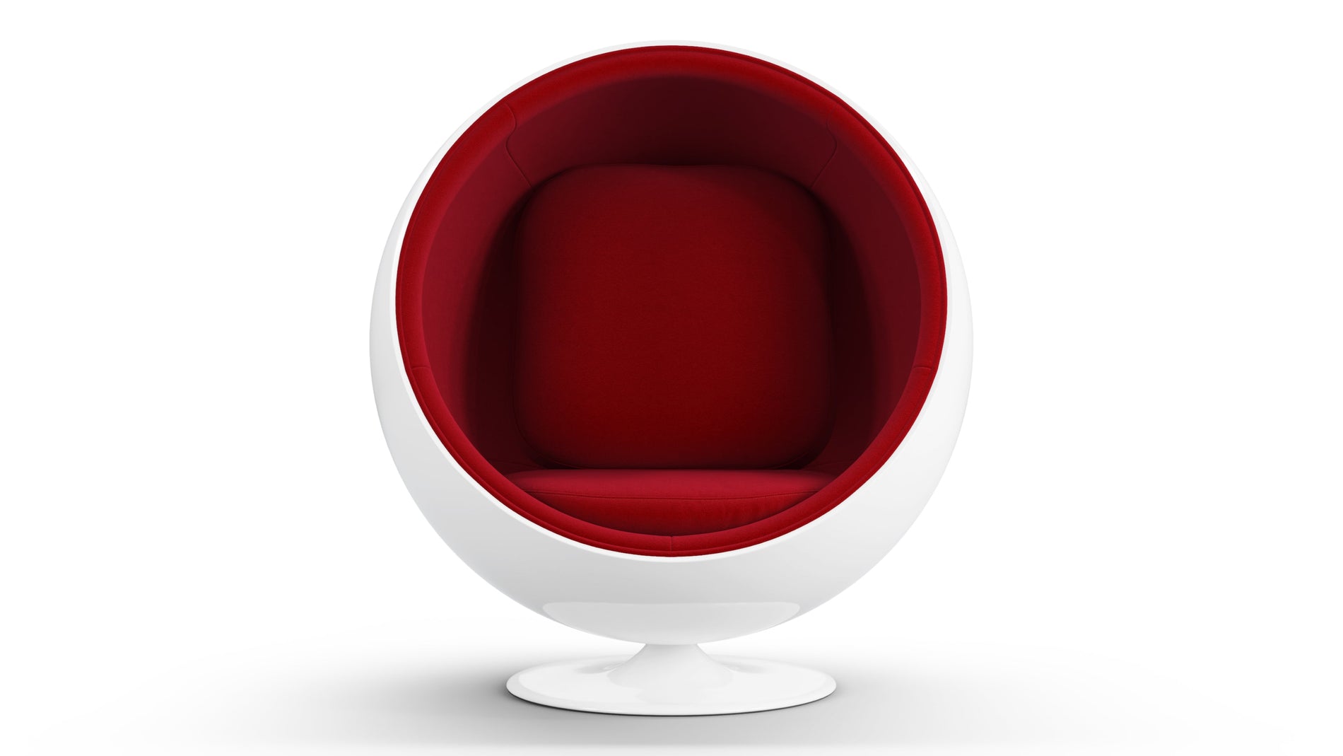 BallBold Red Wool and White