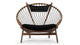 Circle - Circle - Circle Chair, Walnut - Image 1