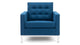 Florence - Indigo Blue Wool - Image 1