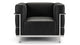 Corbusier - Midnight Black Premium Leather - Image 1