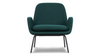 Miro - Miro - Miro Lounge Chair, Sacramento Green Wool - Image 1