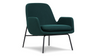 Miro - Miro - Miro Lounge Chair, Sacramento Green Wool - Image 2