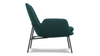 Miro - Miro - Miro Lounge Chair, Sacramento Green Wool - Image 3