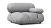 Bellini Module - Light Gray Velvet - Image 2