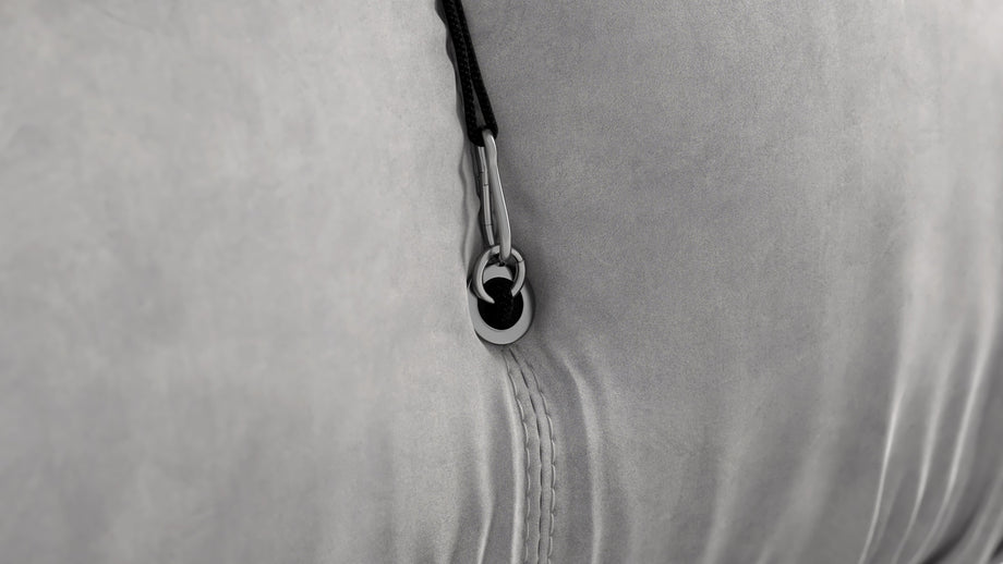 Bellini SeccionalLight Gray Velvet