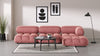 Bellini Sectional - Blush Pink Velvet - Image 8