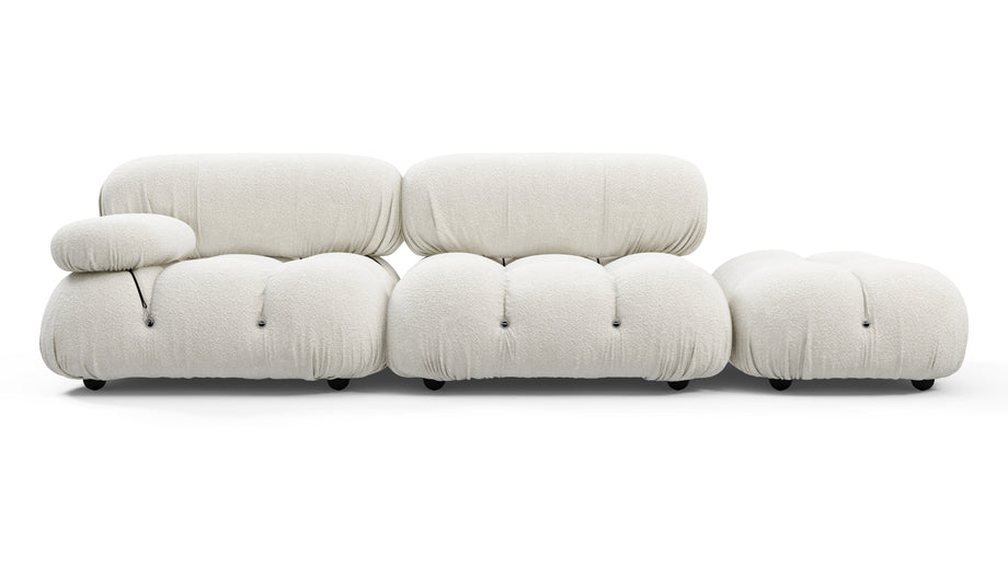 Sofá BelliniWhite Boucle