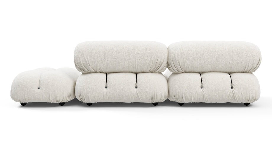 Sofá BelliniWhite Boucle