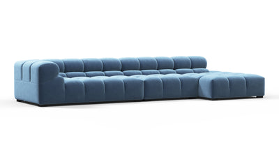 Tufty - Aegean Blue Velvet - Image 2