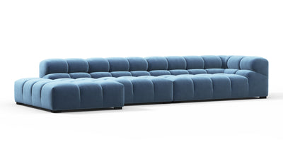 Tufty - Aegean Blue Velvet - Image 2