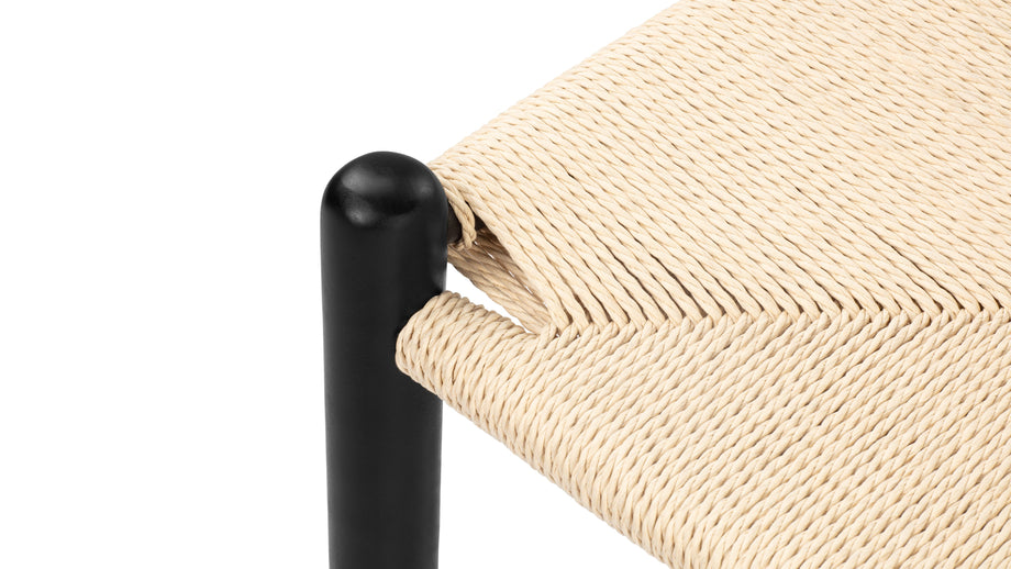WishBlack with Natural Seat