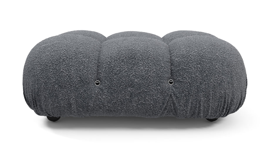 Bellini OttomanGray Boucle