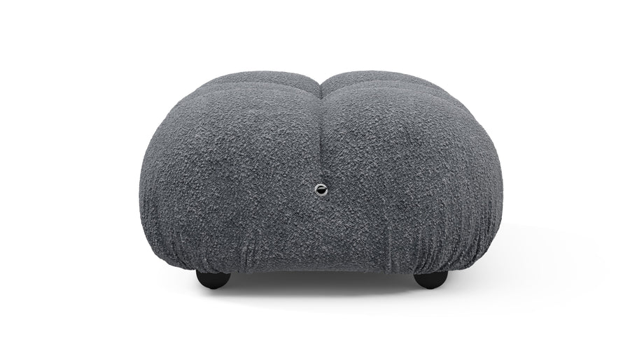 Bellini OttomanGray Boucle