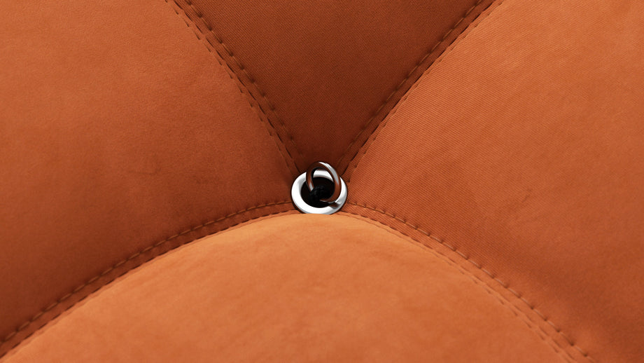 Bellini OttomanApricot Velvet