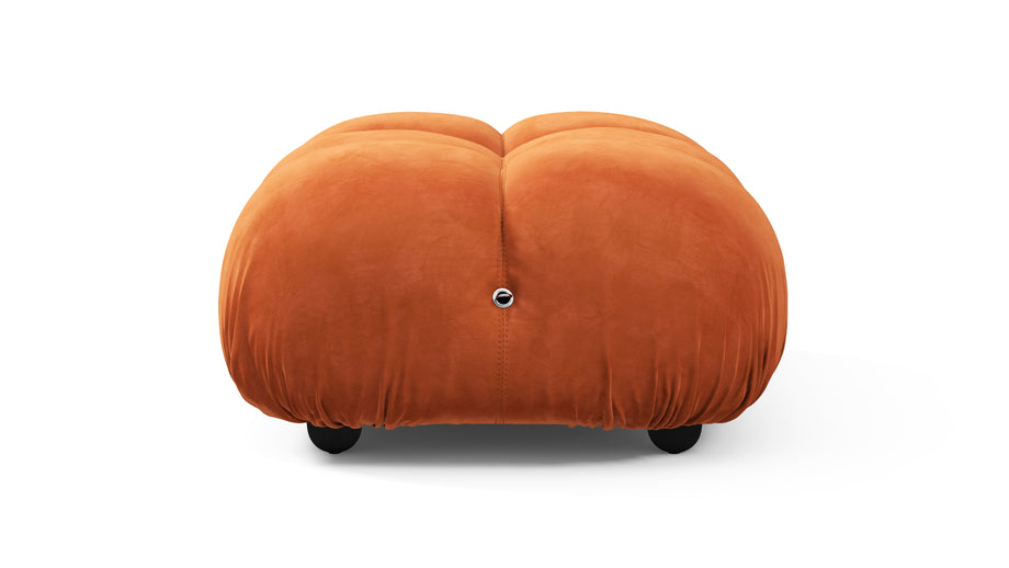 Bellini OttomanApricot Velvet