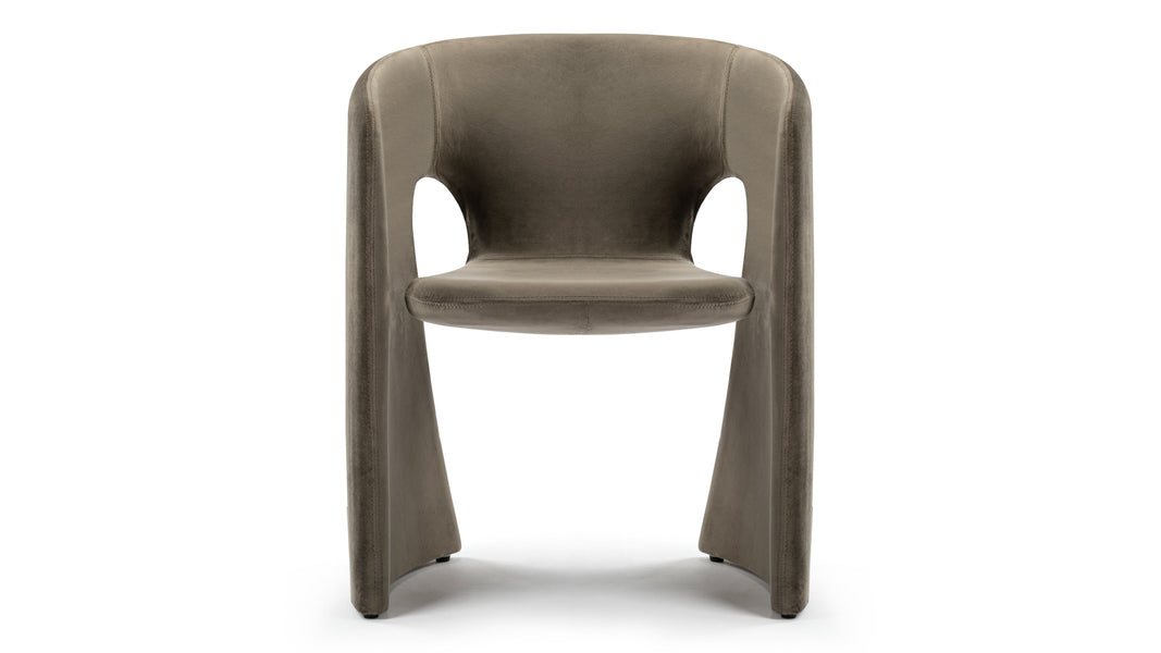 CélesteCeleste - Celeste Chair, Taupe Velvet