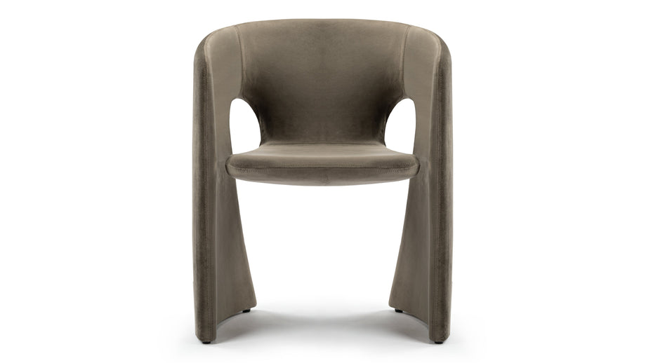 CélesteCeleste - Celeste Chair, Taupe Velvet