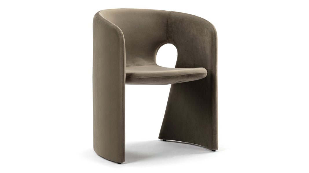 CélesteCeleste - Celeste Chair, Taupe Velvet