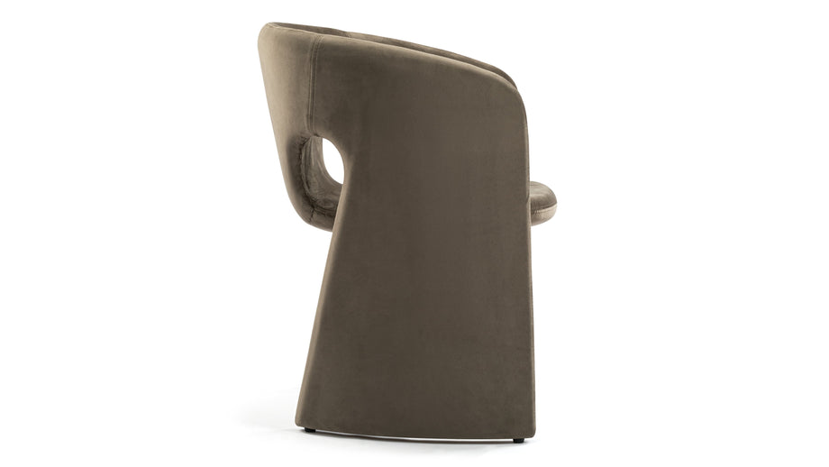 CélesteCeleste - Celeste Chair, Taupe Velvet