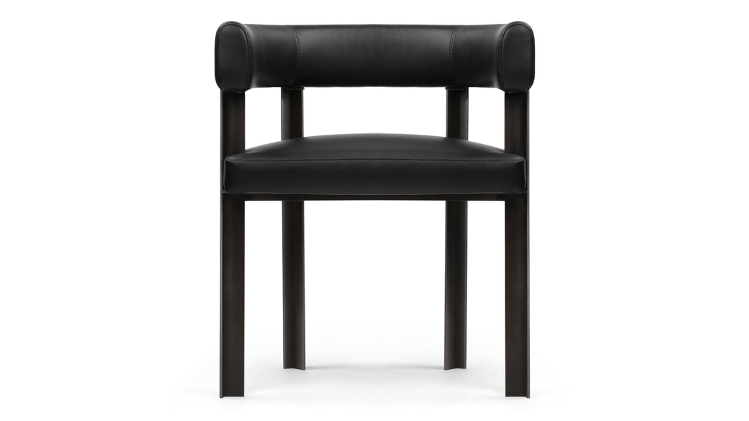 TayTay - Tay Chair, Midnight Black Premium Leather