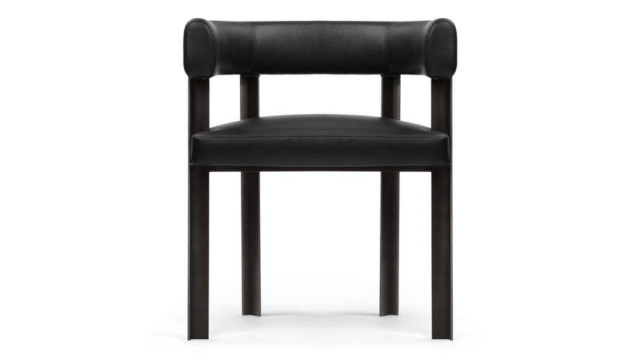 TayTay - Tay Chair, Midnight Black Premium Leather