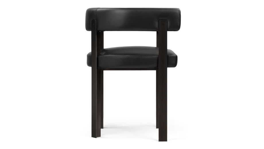 TayTay - Tay Chair, Midnight Black Premium Leather