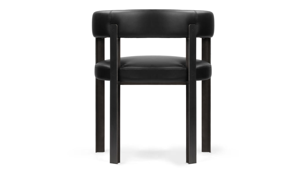 TayTay - Tay Chair, Midnight Black Premium Leather