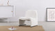 Alky - Alky - Alky Chair, White Boucle - Image 7