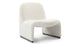 Alky - Alky - Alky Chair, White Boucle - Image 2