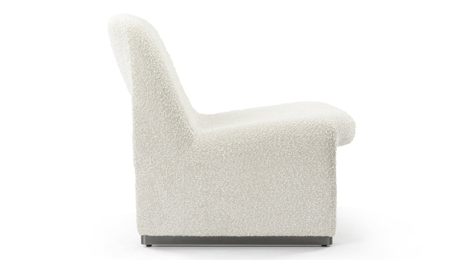 AlkyAlky - Alky Chair, White Boucle