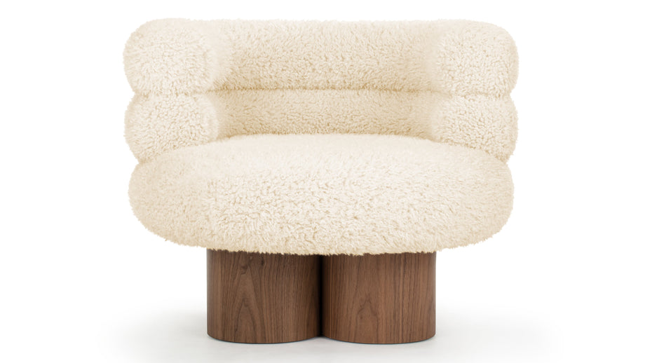 LanaWhite Long Hair Sherpa