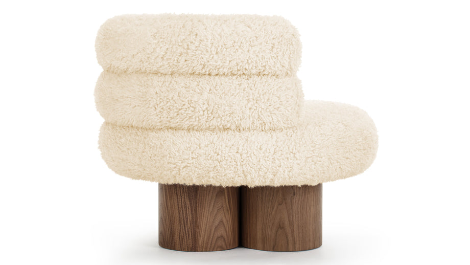LanaWhite Long Hair Sherpa