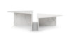 Dea - Dea - Dea Coffee Table Set, White Marble - Image 2