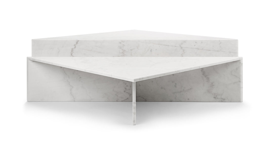 DeaDea - Dea Coffee Table Set, White Marble