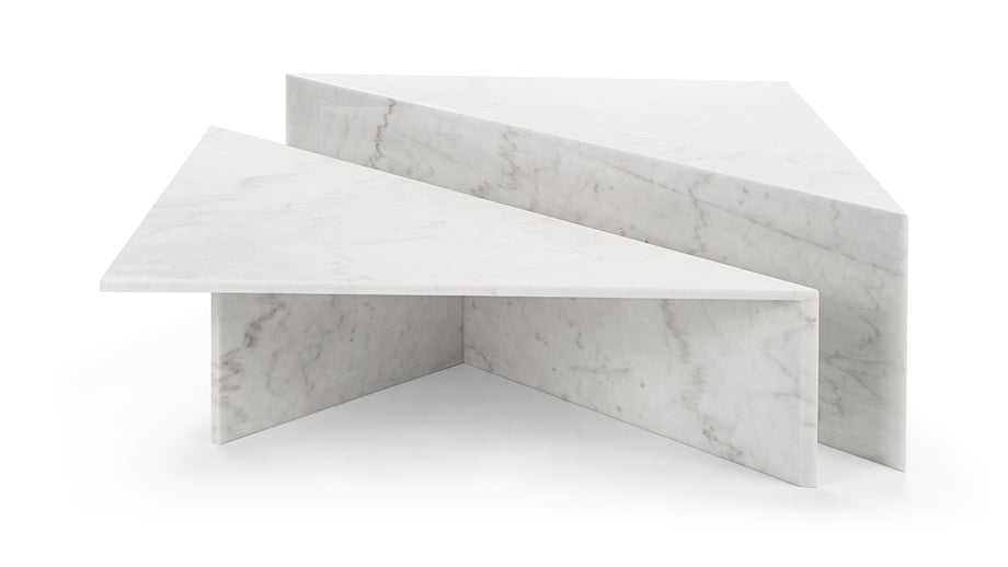 DeaDea - Dea Coffee Table Set, White Marble