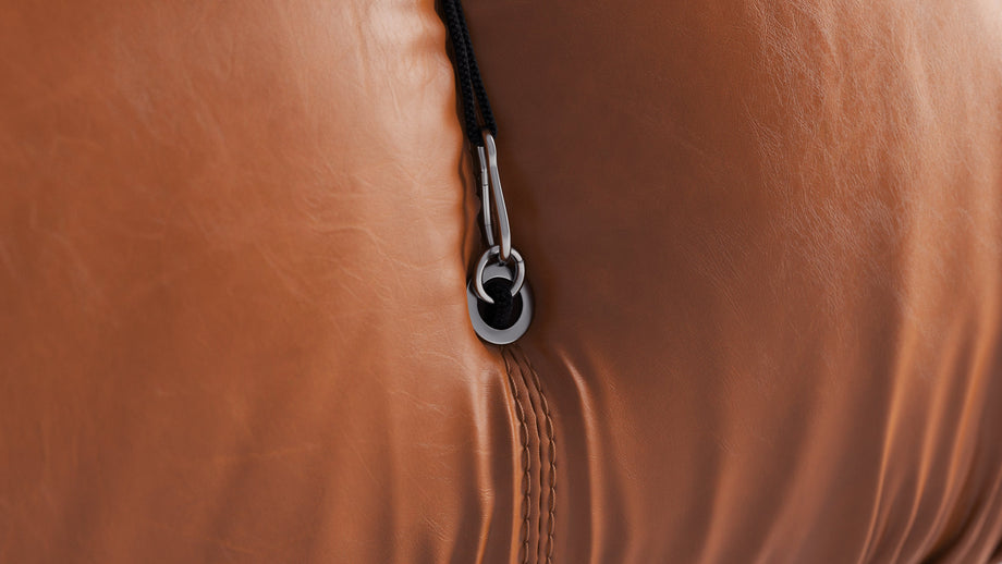 Bellini SeccionalTan Premium Leather